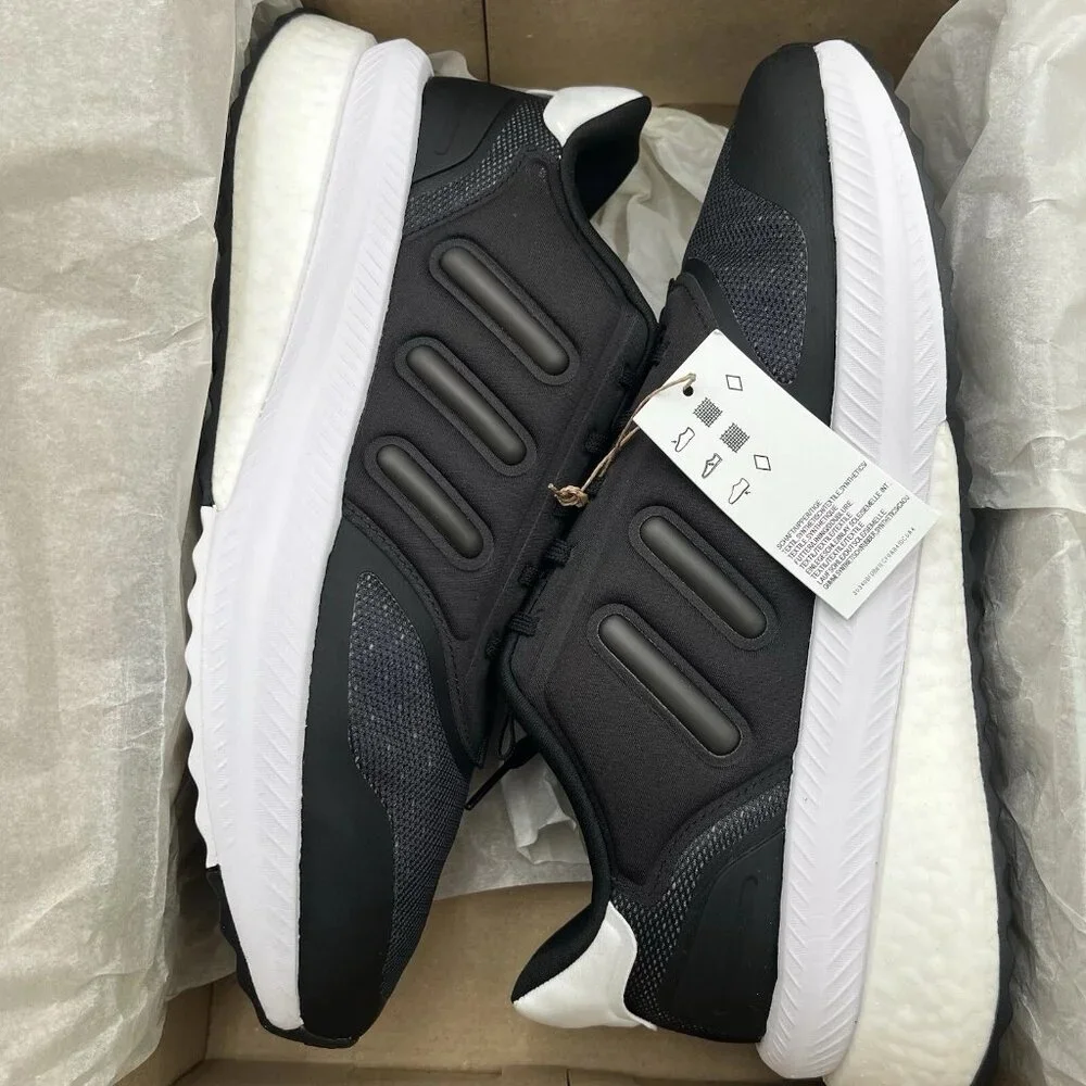 adidas X_PLR Path Mens Sneaker Size 10.5 Black White Athletic Mesh Shoes Low Top